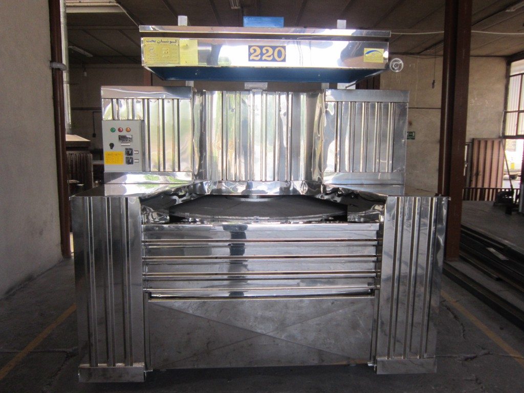 دستگاه پخت نان گردان نیمه اتوماتیک