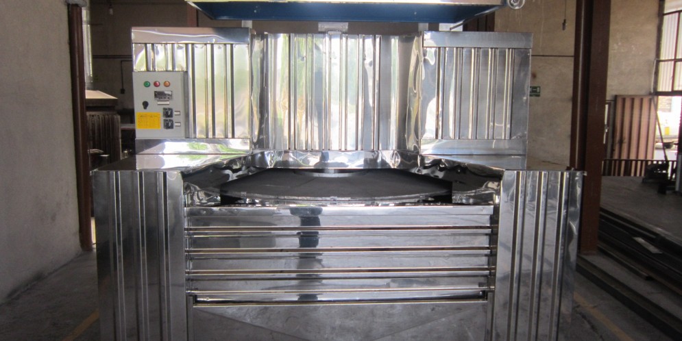 دستگاه پخت نان گردان نیمه اتوماتیک